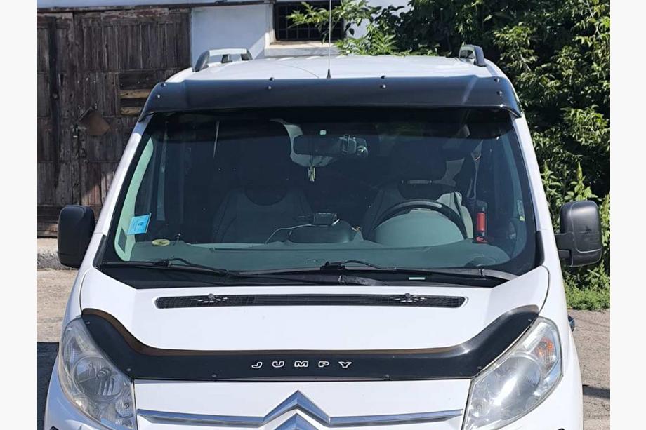 Citroen Jumpy 2007–2017 Sonnenblende Frontscheibe (schwarz glanz, 5mm) Image