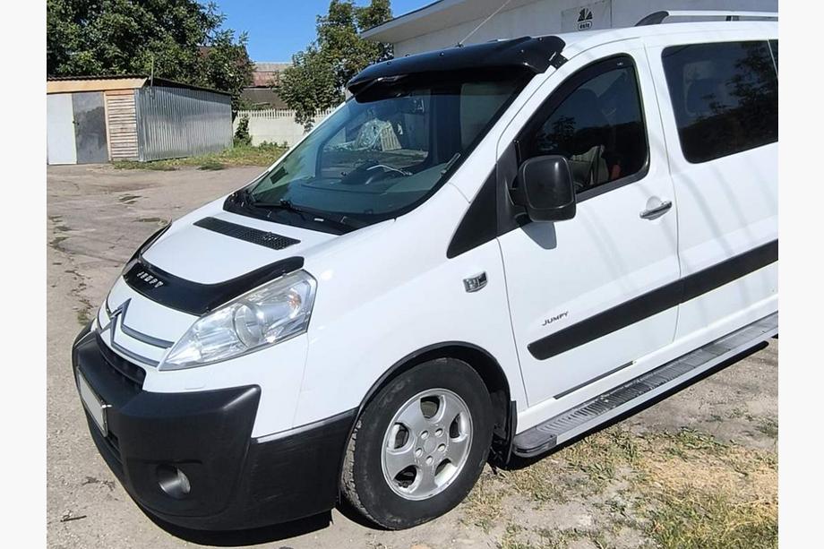 Peugeot Expert 2007-2016 Sonnenblende Frontscheibe (schwarz glanz, 5mm) Foto 7