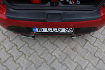 Renault Clio IV 2012-2019 Heckstoßstangenabdeckung EuroCap (ABS) Foto 5