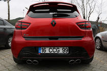 Renault Clio IV 2012-2019 Heckstoßstangenabdeckung EuroCap (ABS) Foto 6