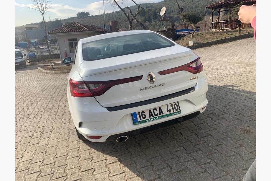 Renault Megane IV 2016-2025 Heckstoßstangenabdeckung EuroCap (Sedan, ABS) Foto 2