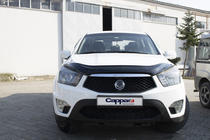 SsangYong Korando 2010-2019 Motorhauben-Windabweiser EuroCap (für Korando Sports) Foto 1