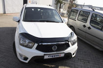 SsangYong Korando 2010-2019 Motorhauben-Windabweiser EuroCap (für Korando Sports) Foto 3