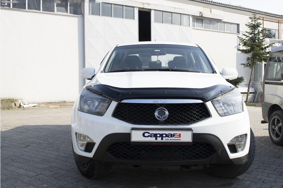 SsangYong Korando 2010-2019 Motorhauben-Windabweiser EuroCap (für Korando Sports) Image