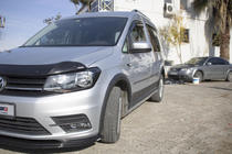 Volkswagen Caddy 2015-2020 Satz Zierleisten und Kotflügelverbreiterungen Foto 8
