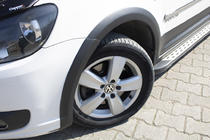Volkswagen Caddy 2015-2020 Satz Zierleisten und Kotflügelverbreiterungen Foto 9