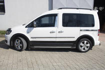 Volkswagen Caddy 2015-2020 Satz Zierleisten und Kotflügelverbreiterungen Foto 12