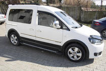 Volkswagen Caddy 2015-2020 Satz Zierleisten und Kotflügelverbreiterungen Foto 21
