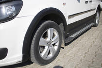 Volkswagen Caddy 2015-2020 Satz Zierleisten und Kotflügelverbreiterungen Foto 26