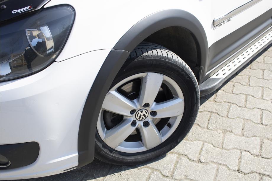 Volkswagen Caddy 2015-2020 Satz Zierleisten und Kotflügelverbreiterungen 2 Türen, langer Radstand Foto 9