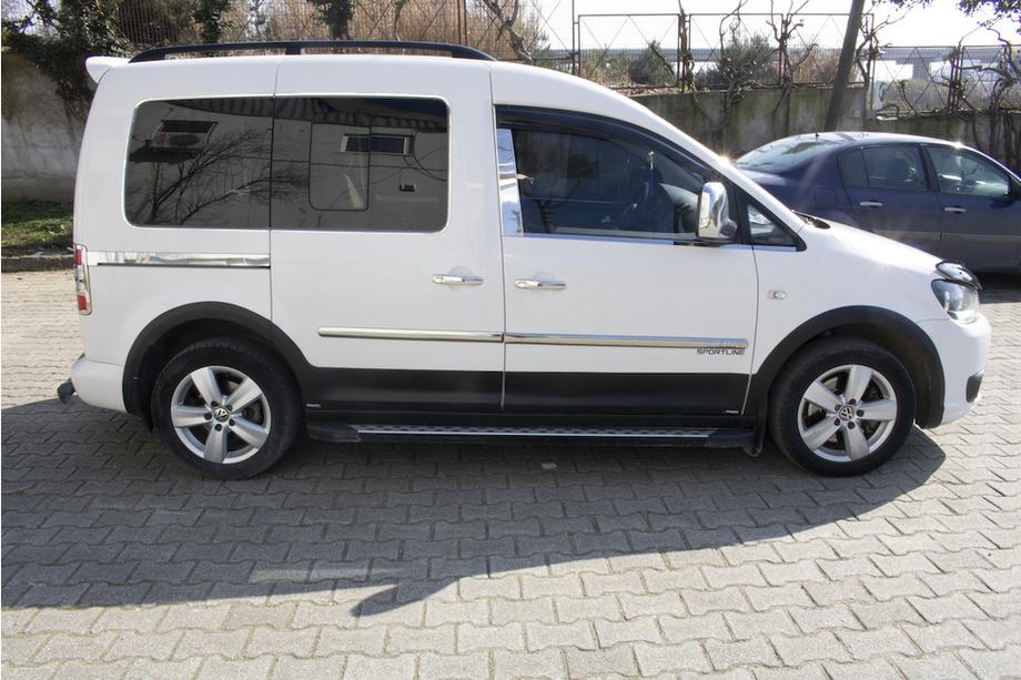Volkswagen Caddy 2015-2020 Satz Zierleisten und Kotflügelverbreiterungen 2 Türen, langer Radstand Foto 20