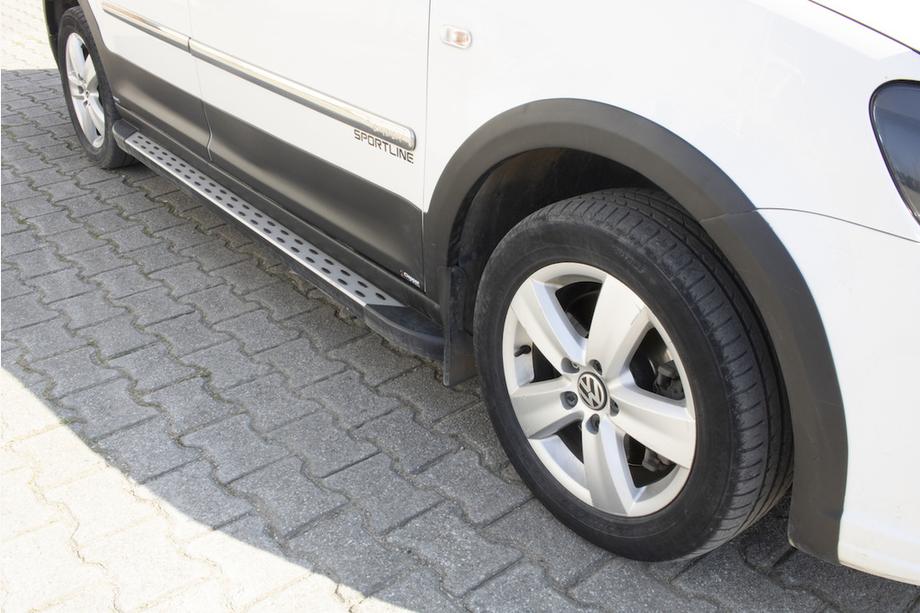Volkswagen Caddy 2015-2020 Satz Zierleisten und Kotflügelverbreiterungen 2 Türen, langer Radstand Foto 22