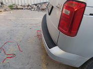 Volkswagen Caddy 2015-2020 Heckstoßstangenabdeckung EuroCap (ABS) Foto 5