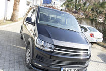Volkswagen T6 2015-2024 Frontlippe Carbon-Look 2015-2018 (ABS) Foto 2