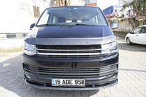 Volkswagen T6 2015-2024 Frontlippe Carbon-Look 2015-2018 (ABS) Foto 14