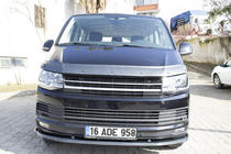 Volkswagen T6 2015-2024 Frontlippe Carbon-Look 2015-2018 (ABS) Foto 6