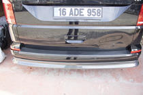 Volkswagen T6 2015-2024 Hecklippe Aufsatz in Carbon-Optik (ABS) Foto 8