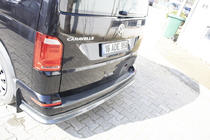 Volkswagen T6 2015-2024 Hecklippe Aufsatz in Carbon-Optik (ABS) Foto 4