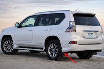 Lexus GX460 2009-2023 Premium hintere Schmutzfänger (2 Stk., 2013+) Foto 1