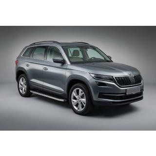Seitenschweller BlackLine (2 Stk., Aluminium) Skoda Kodiaq 2016-2023 Foto 1