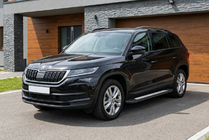 Skoda Kodiaq 2016-2023 Seitenschweller New Vision Black (2 Stk., Aluminium) Foto 1