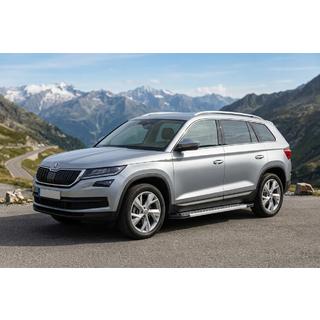 Seitenschweller New Vision Grey (2 Stk., Aluminium) Skoda Kodiaq 2016-2023 Foto 1