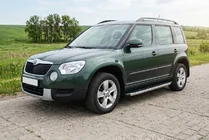 Skoda Yeti 2009-2017 Seitenschweller BlackLine (2 Stk., Aluminium) Foto 1