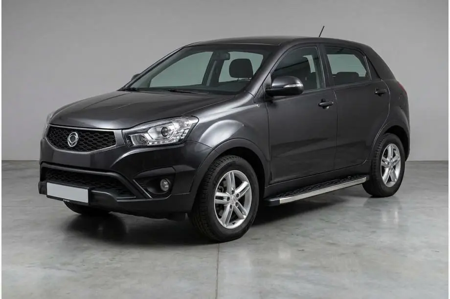 SsangYong Korando 2010-2019 Seitenschweller BlackLine (2 Stk., Aluminium) Image