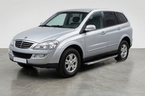 SsangYong Kyron 2005-2014 Trittbretter BlackLine (2 Stk., Aluminium) Foto 1