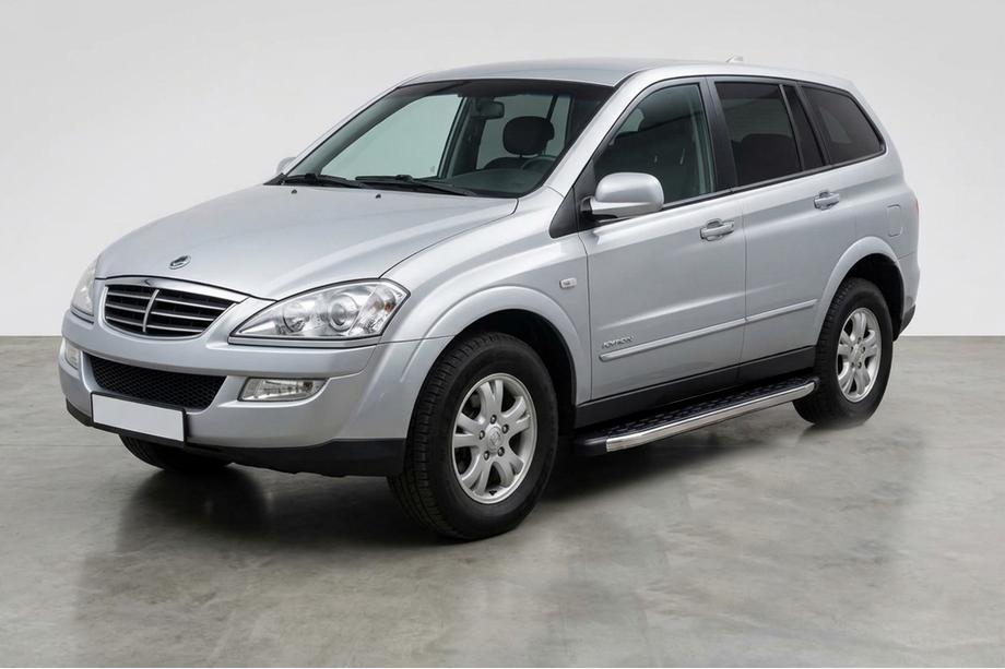 SsangYong Kyron 2005-2014 Trittbretter BlackLine (2 Stk., Aluminium) Image
