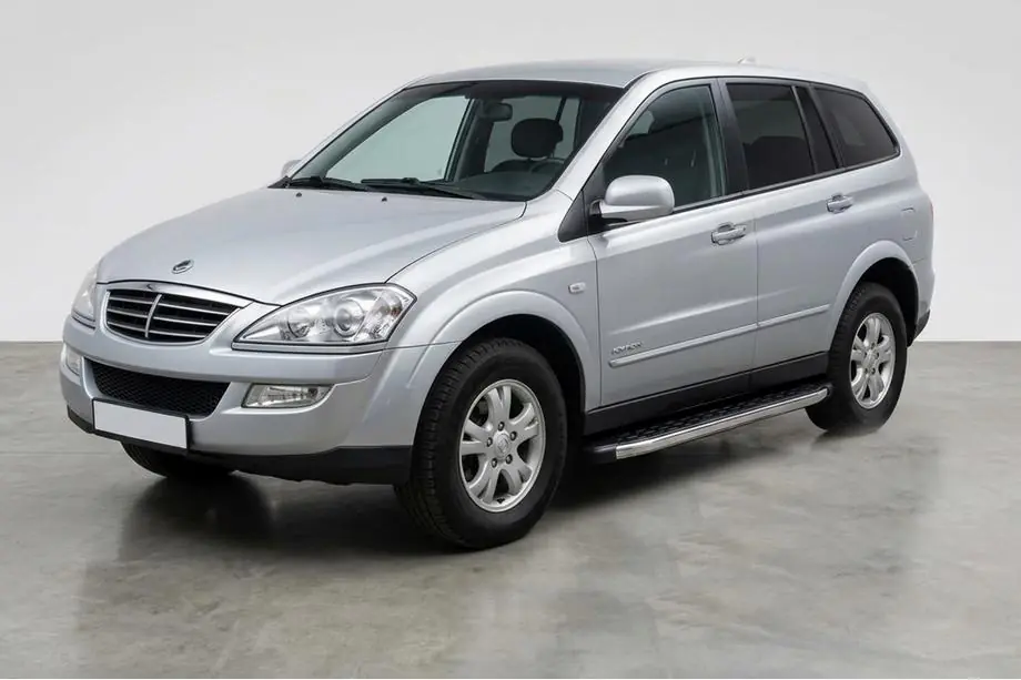 SsangYong Kyron 2005-2014 Trittbretter BlackLine (2 Stk., Aluminium) Foto 1