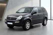 SsangYong Rexton I 2001-2017 Seitenschweller BlackLine (2 Stk., Aluminium) 2005-2012 Foto 1