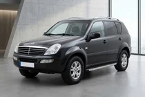 SsangYong Rexton I 2001-2017 Seitenschweller BlackLine (2 Stk., Aluminium) Foto 1