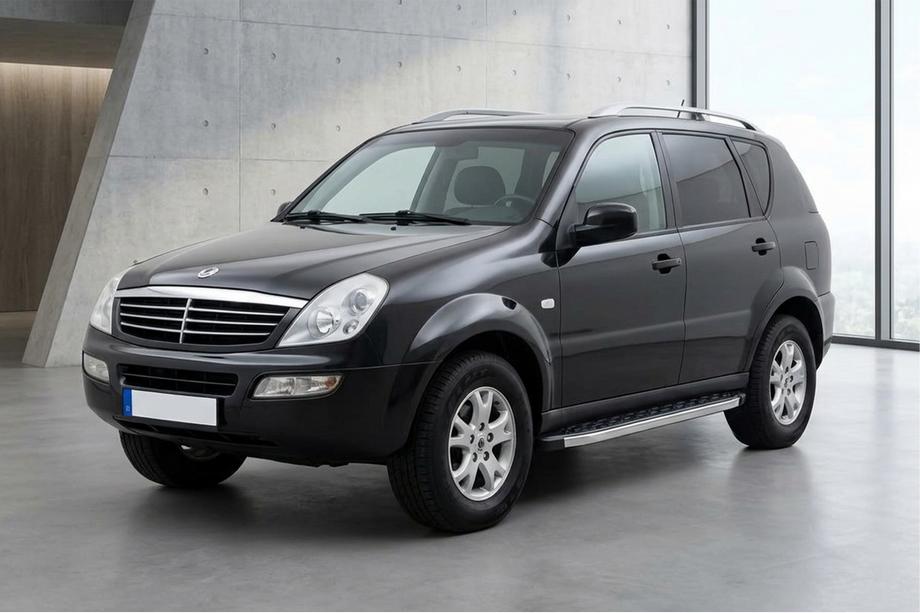 SsangYong Rexton I 2001-2017 Seitenschweller BlackLine (2 Stk., Aluminium) 2005-2012 Image