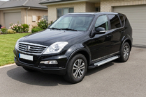 SsangYong Rexton I 2001-2017 Seitenschweller Vision New Grey (2 Stk., Aluminium) 2005-2012 Foto 1