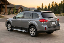 Subaru Outback 2009-2014 Seitenschweller New Vision Grey (2 Stk., Aluminium) Foto 1