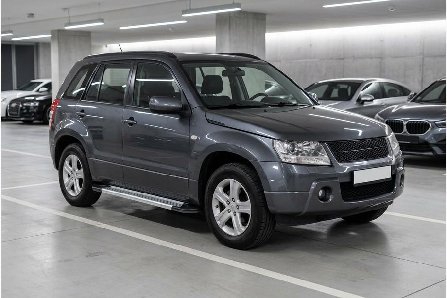 Suzuki Grand Vitara 2005-2017 Seitenschweller New Vision Grey (2 Stk., Aluminium) Foto 1