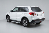 Suzuki Vitara 2015- Seitenschweller New Vision Grey (2 Stk., Aluminium) Foto 1