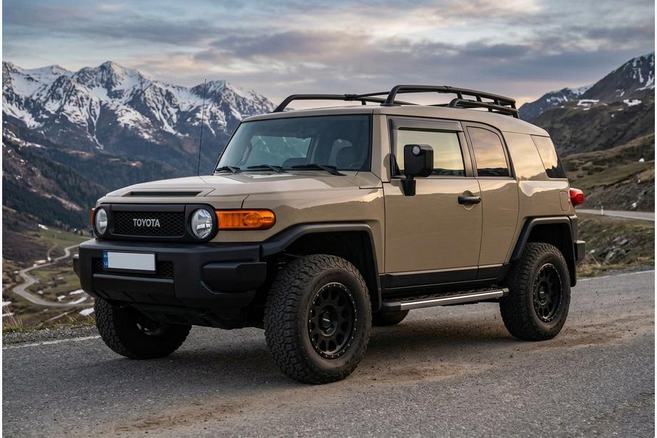Toyota FJ Cruiser 2006-2022 Trittbretter BlackLine (2 Stk., Aluminium) Image
