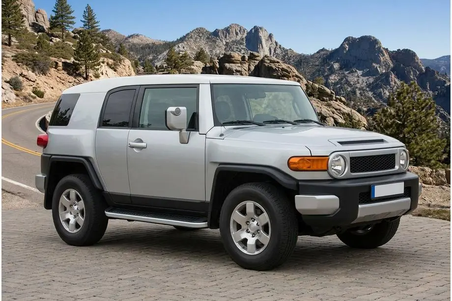 Toyota FJ Cruiser 2006-2022 Seitenschweller Tayga Grey (2 Stk., Aluminium) Image
