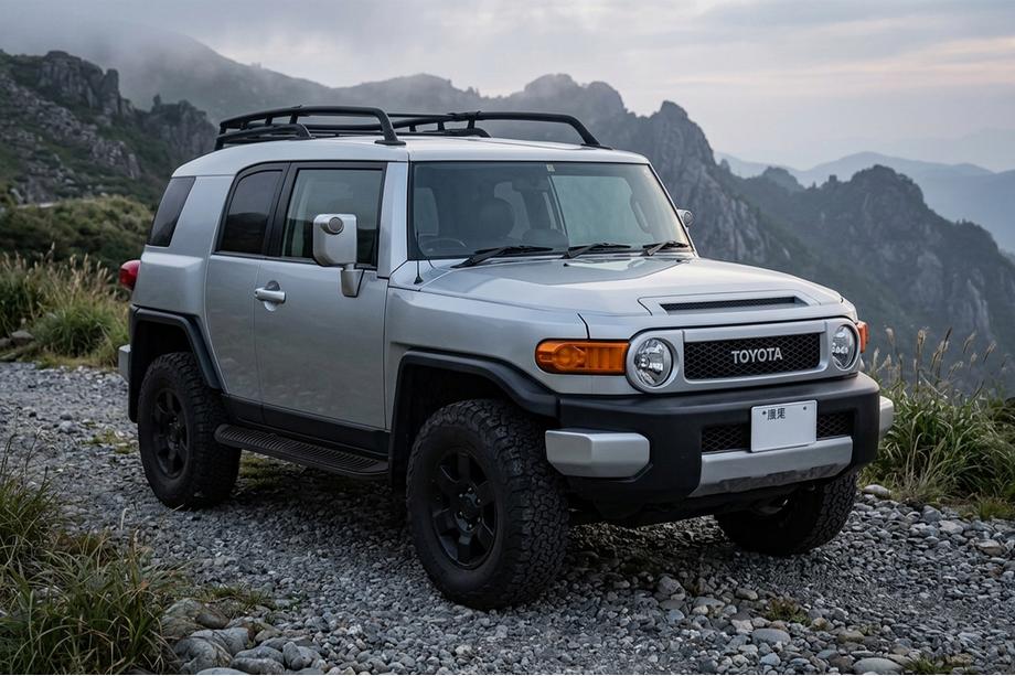 Toyota FJ Cruiser 2006-2022 Seitenschweller Tayga Black (2 Stk., Aluminium) Image