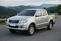 Toyota Hilux 2006-2015 Seitenschweller RedLine V1 (2 Stk., Aluminium) Foto 1