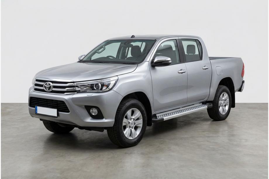 Toyota Hilux 2015- Seitenschweller New Vision Grey (2 Stk., Aluminium) Foto 1