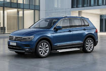Volkswagen Tiguan 2016-2023 Seitenschweller New Vision Grey (2 Stk., Aluminium) Foto 1