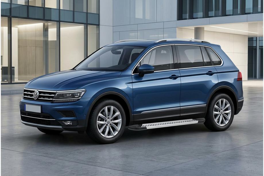 Volkswagen Tiguan 2016-2023 Seitenschweller New Vision Grey (2 Stk., Aluminium) Image