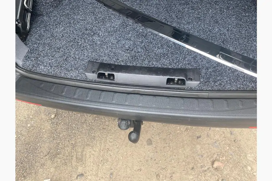 Volkswagen T6 2015-2024 Heckstoßstangenabdeckung DDU (1 Tür, ABS) Foto 2
