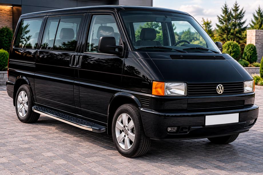 Volkswagen T4 Caravelle/Multivan 1990–2003 Seitenschweller BlackLine (2 Stk., Aluminium) Image