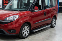 Opel Combo 2012-2018 Seitenschweller BlackLine (2 Stk., Aluminium) Foto 1