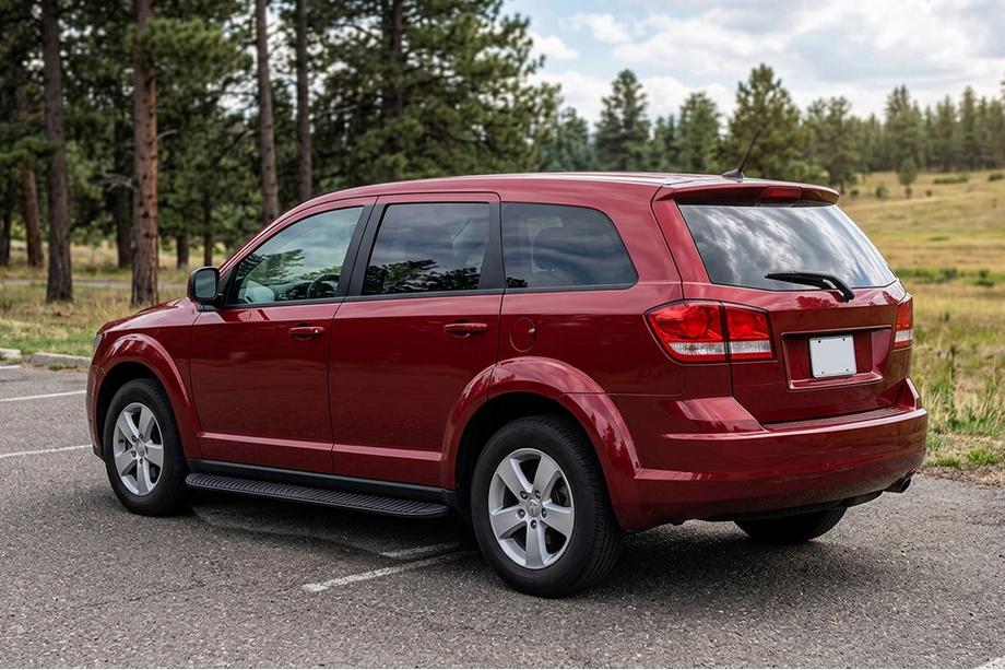 Dodge Journey 2008-2020 Seitenschweller Tayga Black (2 Stk., Aluminium) Image