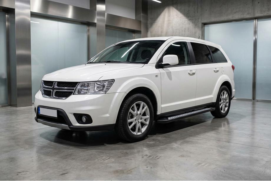 Dodge Journey 2008-2020 Seitenschweller New Vision Black (2 Stk., Aluminium) Image